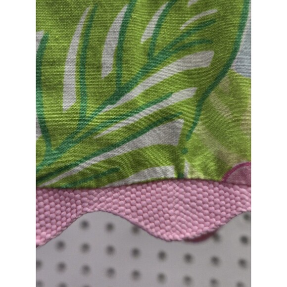 Lilly Pulitzer Womens Vtg Cynthia Botanical Garden Skirt 10 Scallop Hem Lined - Picture 2 of 6